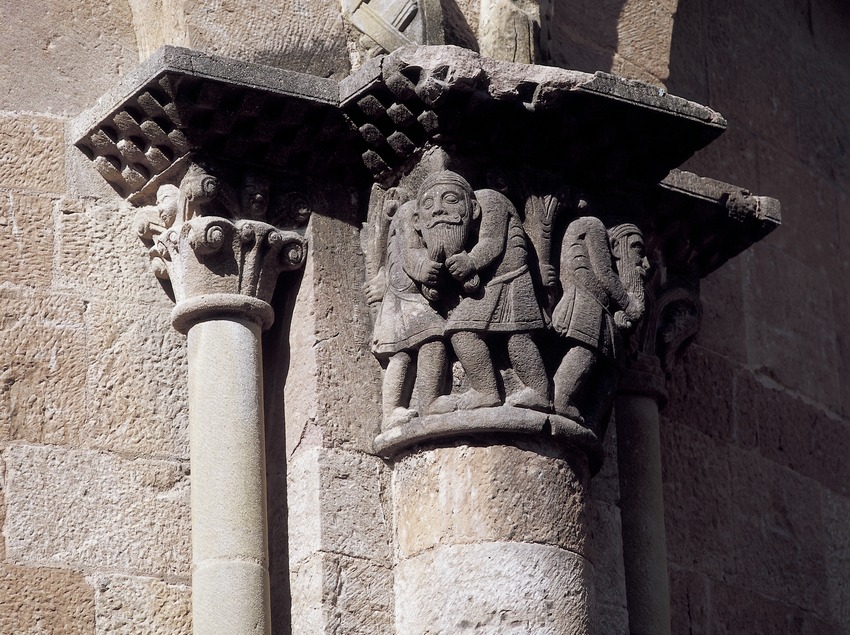 Figuras Simbólicas, Monasterio de Sant Joan de les Abadesses (Girona)